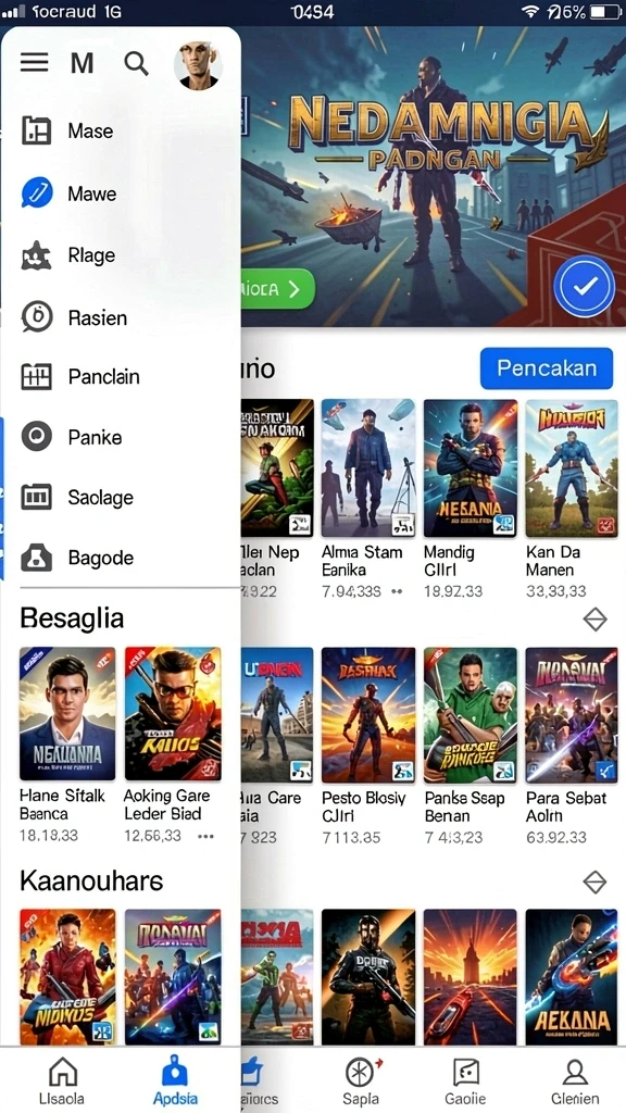 777zx - Tampilan antarmuka yang ramah pengguna dan mudah dinavigasi.