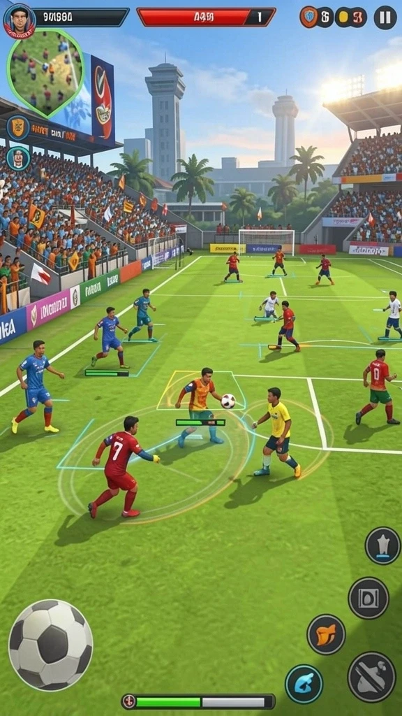 9win - Tampilan antarmuka yang intuitif dan menarik.