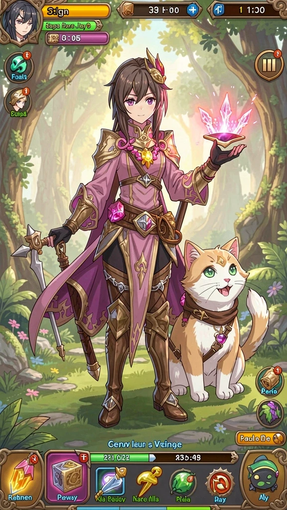 hokigame - Antarmuka pengguna yang modern dan mudah digunakan.