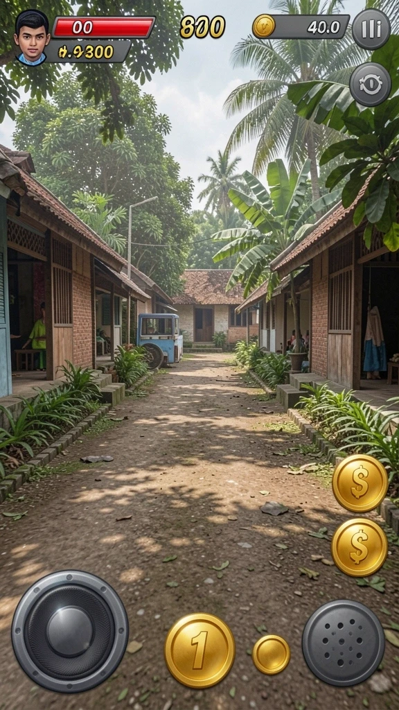 kagandan - Pemandangan level yang menakjubkan dan detail.