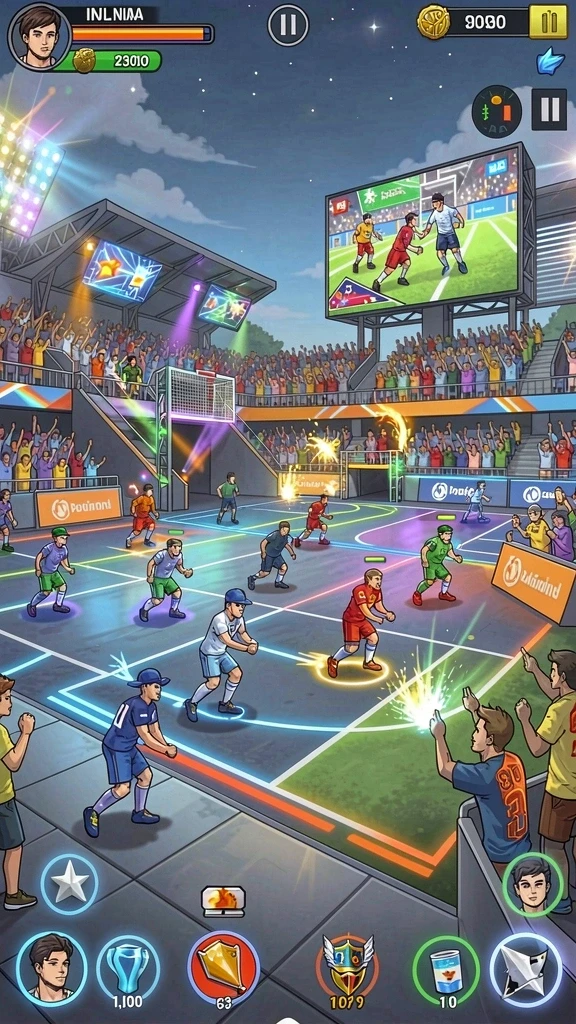 maxseru - Tampilan awal game yang menarik dan penuh warna.