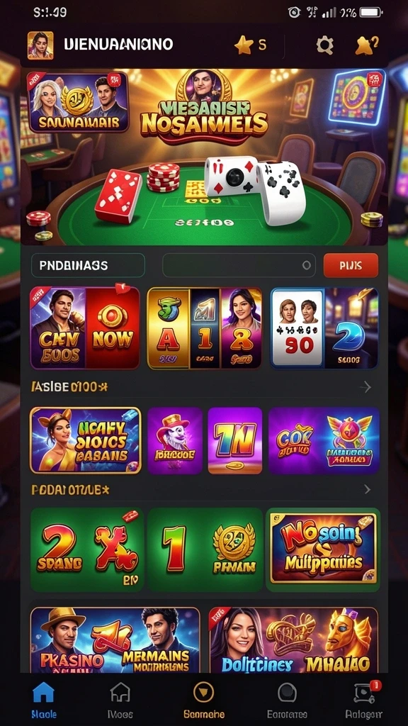 nv77 - Tampilan awal game NV77 yang menarik.